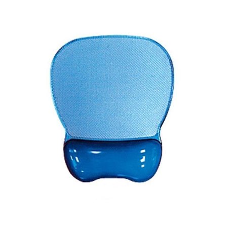 AIDATA CORP CO LTD Aidata USA CGL003B Crystal Gel Mouse Pad Wrist Rest - Blue CGL003B